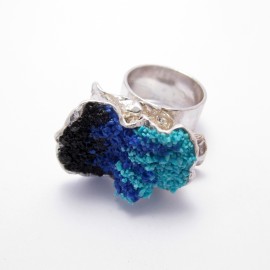 Handmade Turquoise silver ring